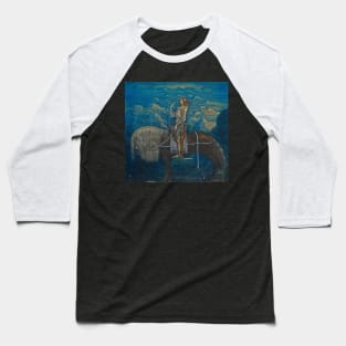 A Knight Rode On by John Bauer 1915 Baseball T-Shirt